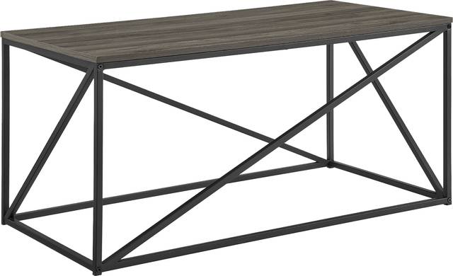 Clovercrest Gray Cocktail Table - Thumbnail - Image 1
