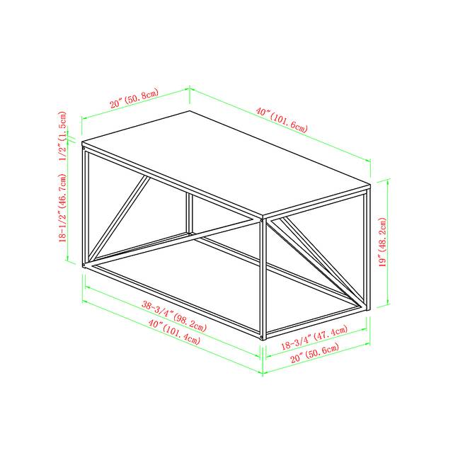 Clovercrest Walnut Cocktail Table - Thumbnail - Image 5