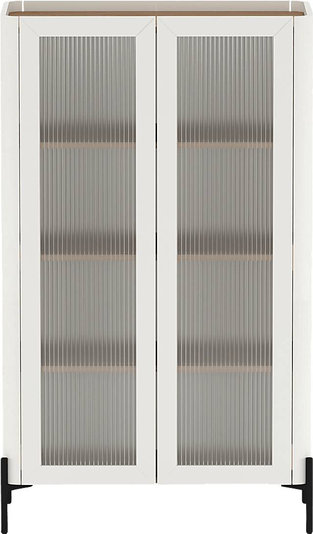 Cloverdaley Off-White Decor Cabinet - Thumbnail - Image 4