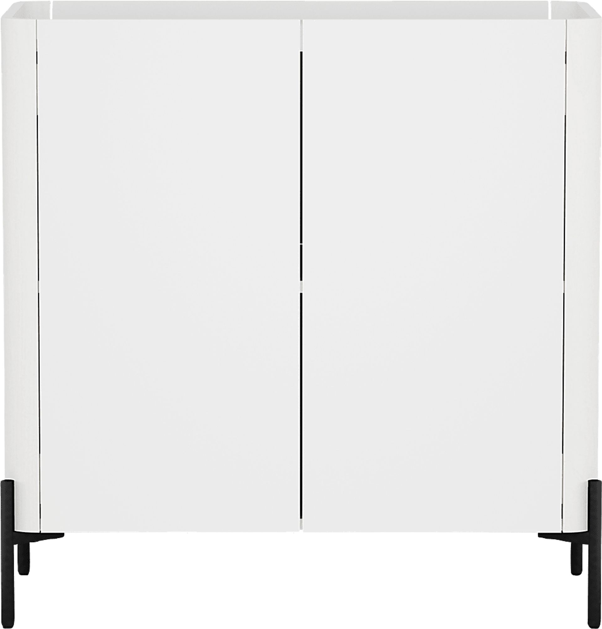 Cloverdaley White Accent Cabinet - Image 4