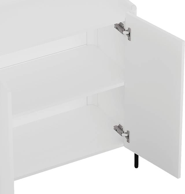 Cloverdaley White Accent Cabinet - Thumbnail - Image 7