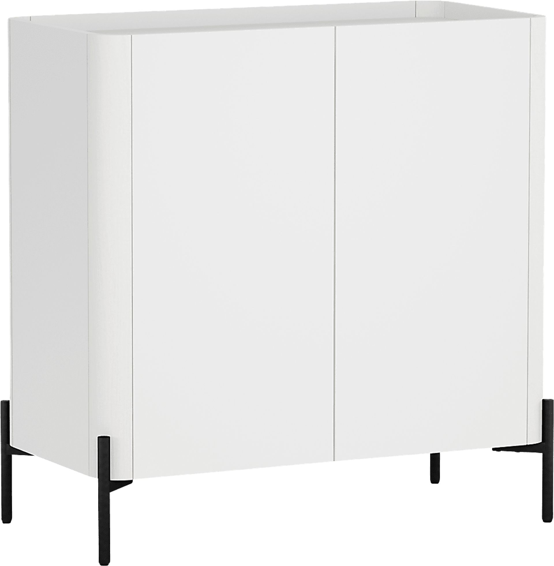 Cloverdaley White Accent Cabinet - Image 1