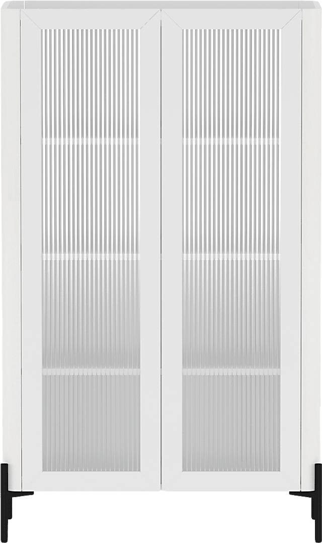 Cloverdaley White Decor Cabinet - Thumbnail - Image 4