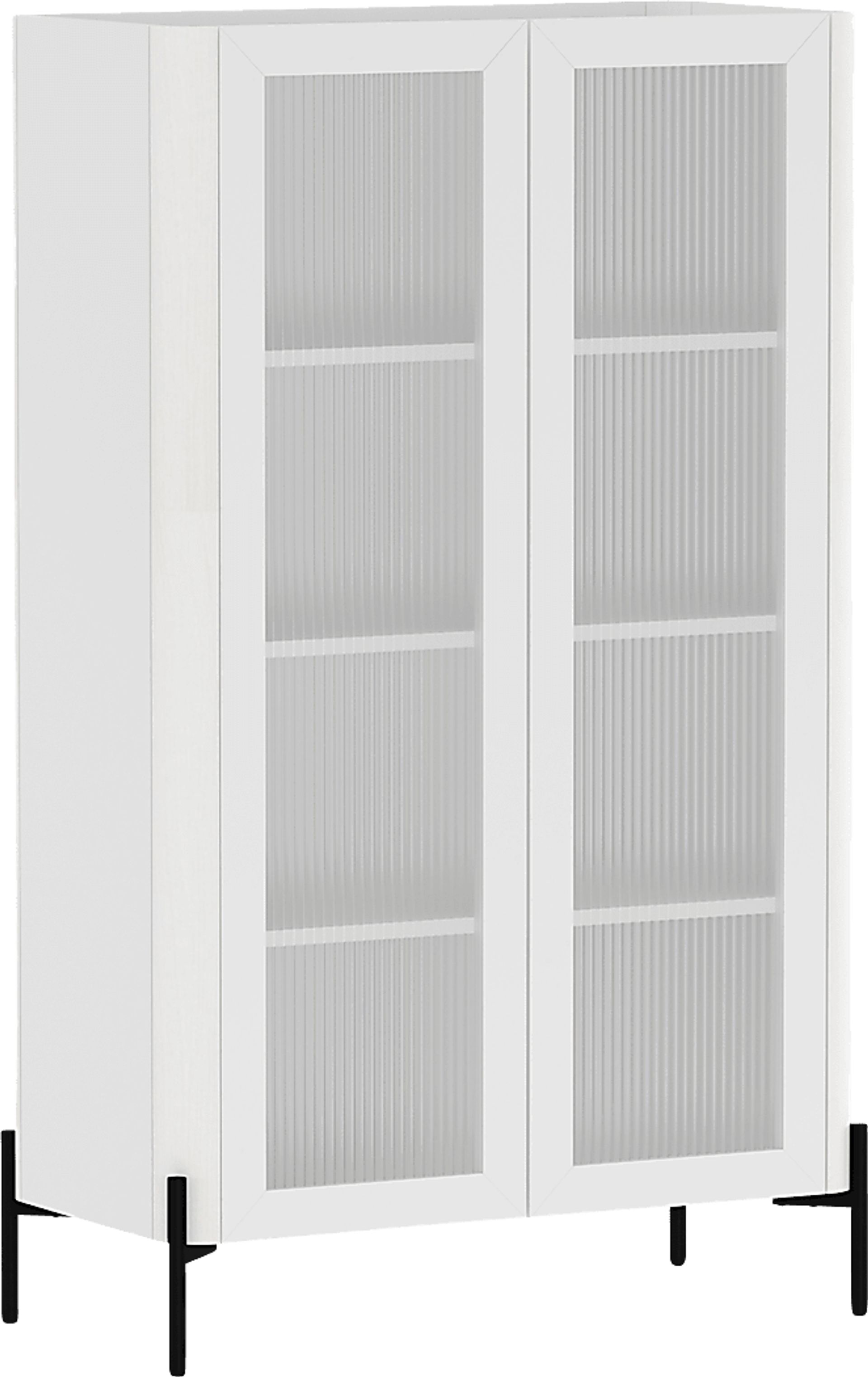 Cloverdaley White Decor Cabinet - Image 1