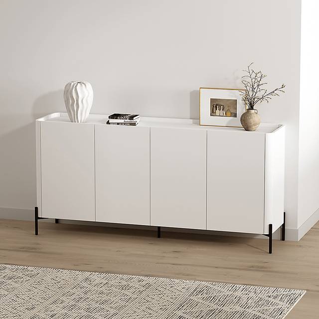 Cloverdaley White Sideboard - Thumbnail - Image 2