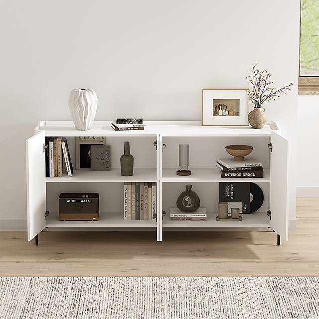 Cloverdaley White Sideboard - Thumbnail - Image 3