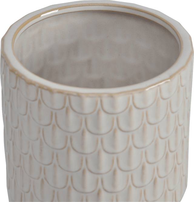 Clovergate White 7in. Planter - Thumbnail - Image 2