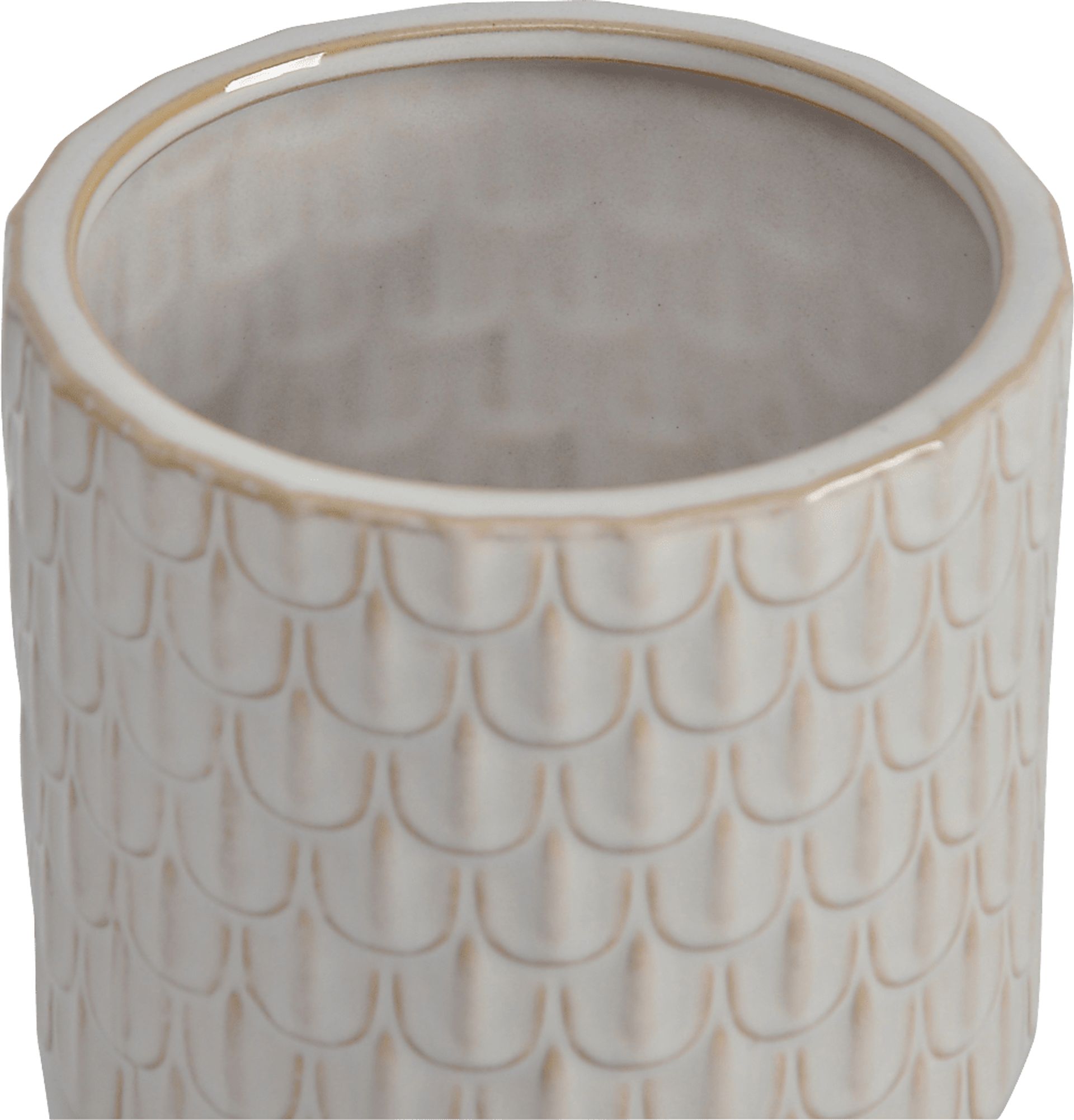 Clovergate White 7in. Planter - Image 2