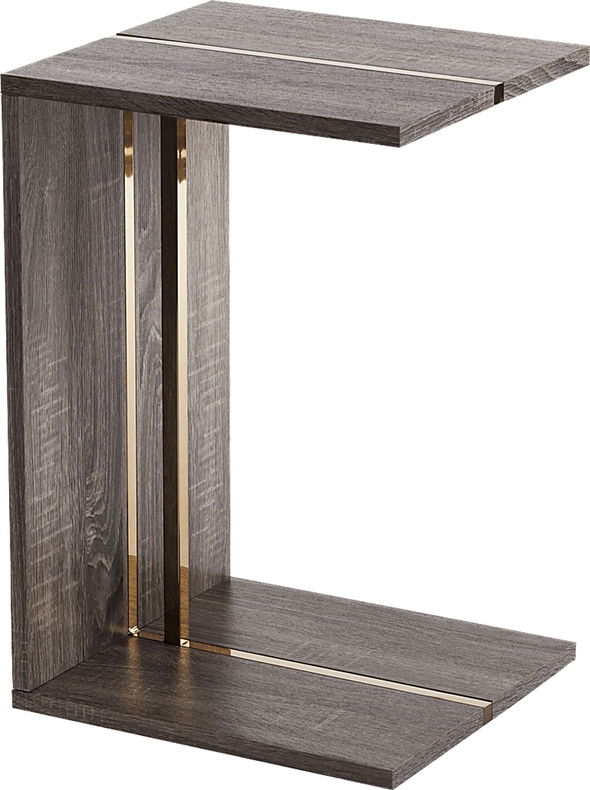 Cloverlawn Brown Accent Table - Image 1