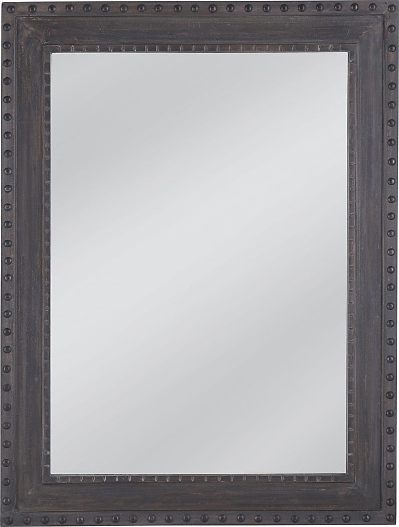 Cloverlea Dark Gray Mirror