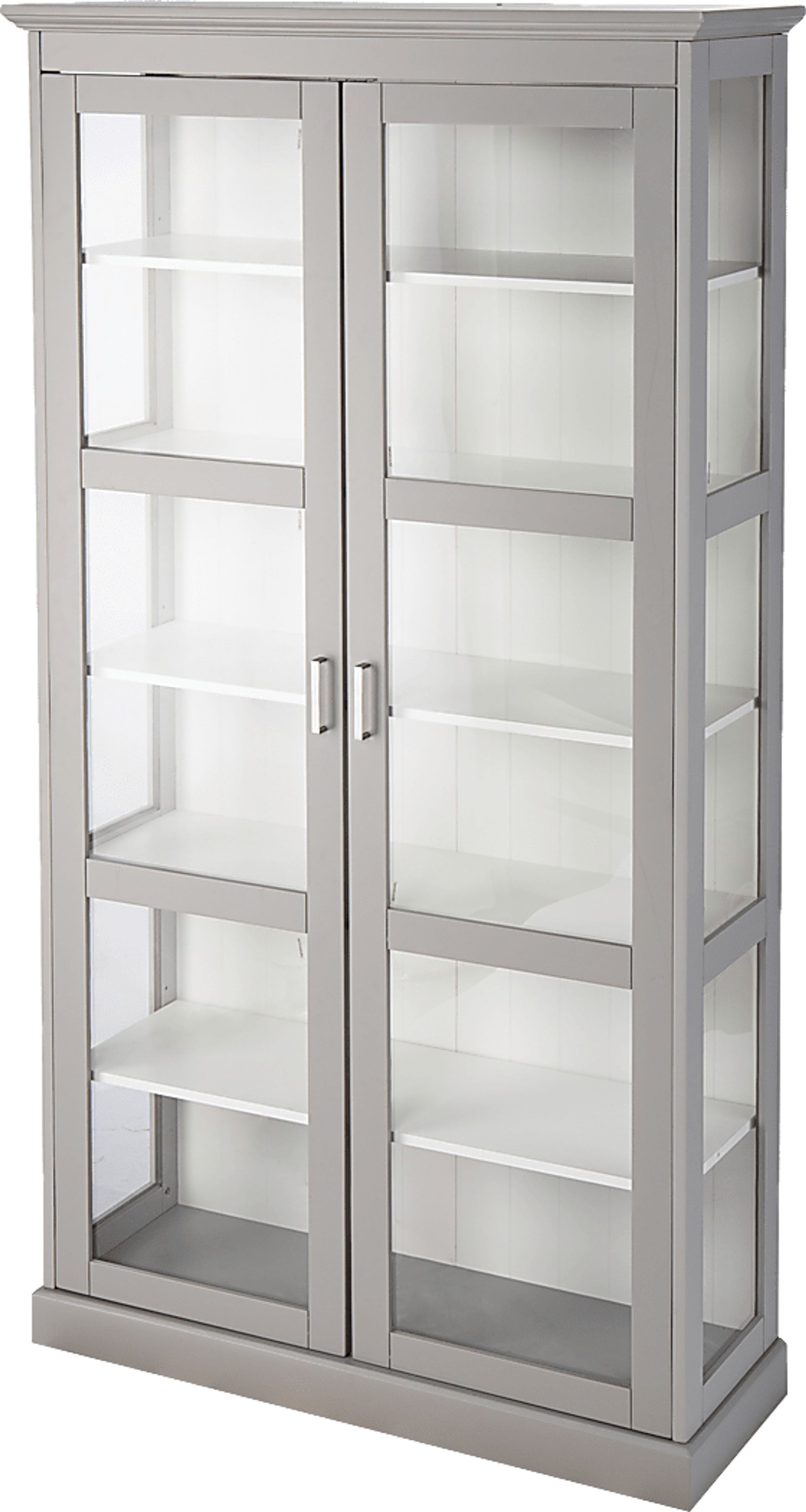 Clovermeade Gray Curio Cabinet - Image 1