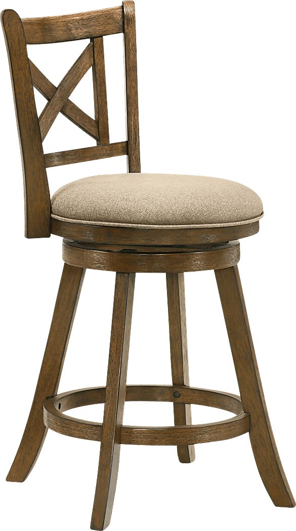 Cloverprises Swivel Counter Height Stool - Thumbnail 5
