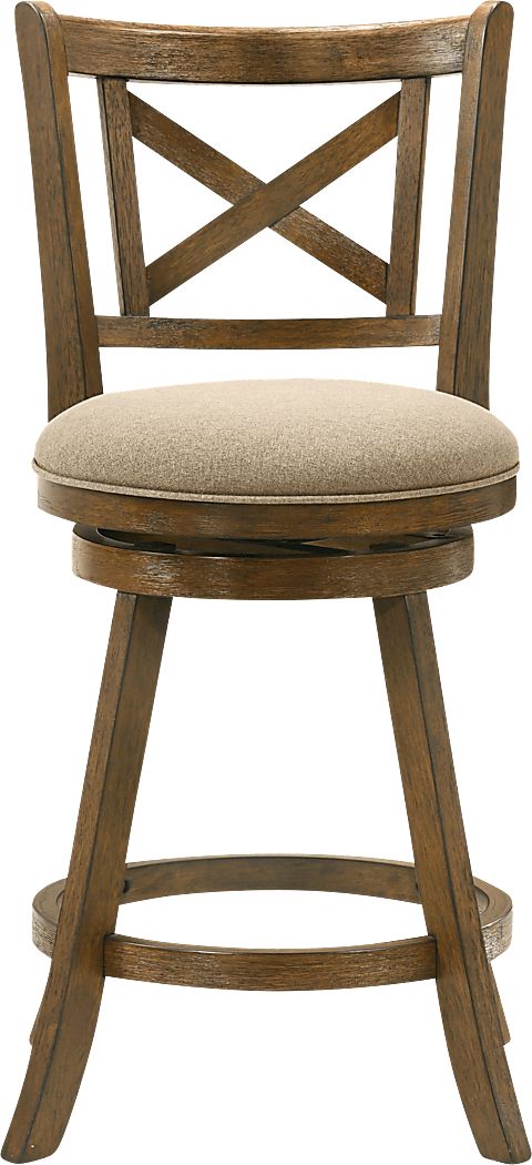Cloverprises Swivel Counter Height Stool - Thumbnail 4