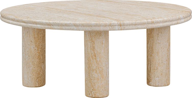 Cloverprises II Light Brown Cocktail Table