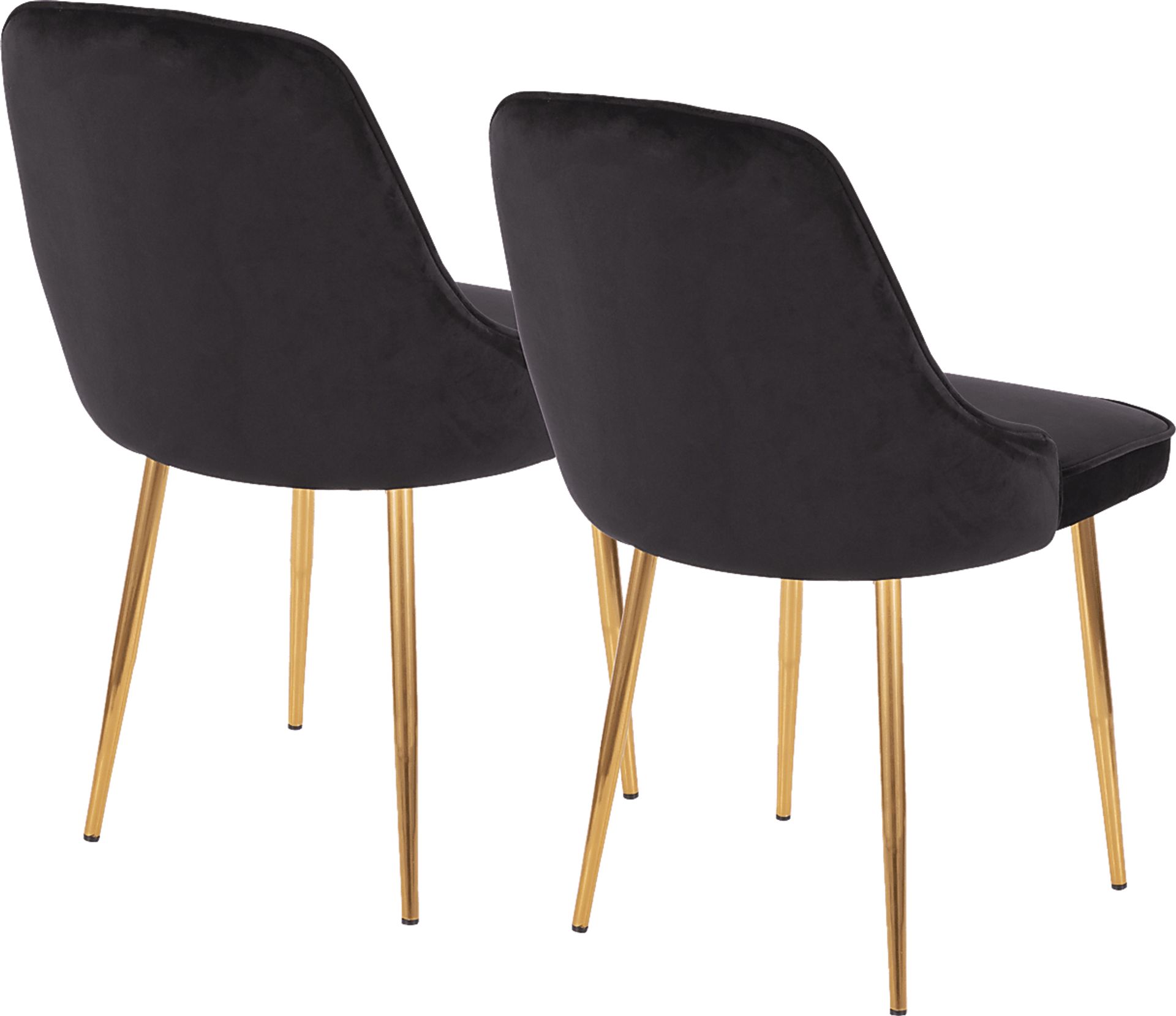 Clovis Black Dining Chair, Set of 2 - Image 2