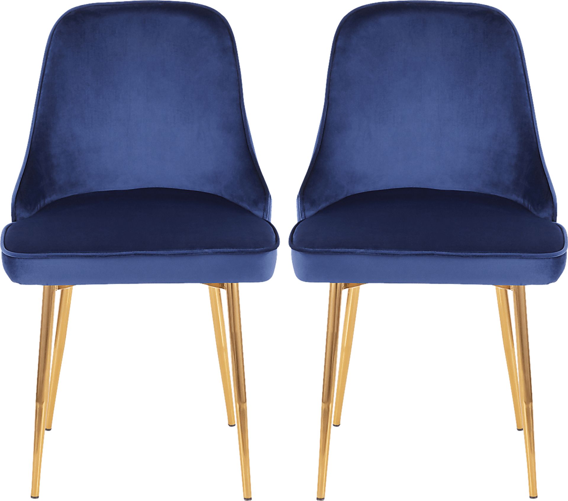 Clovis Blue Dining Chair, Set of 2 - Image 3