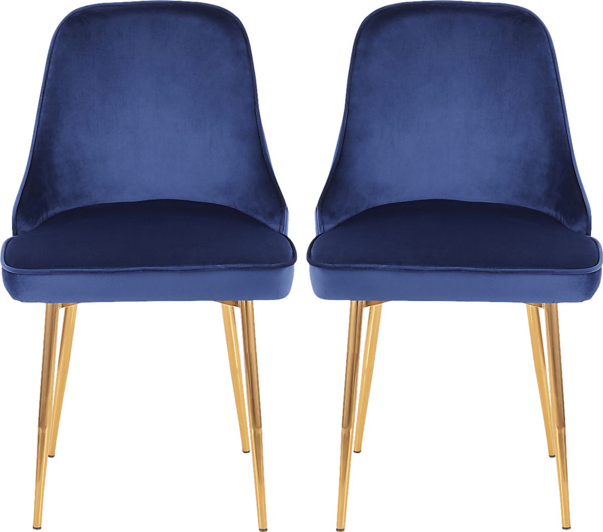 Clovis Blue Colors Dining Chair, Set Of 2 | Rooms to Go