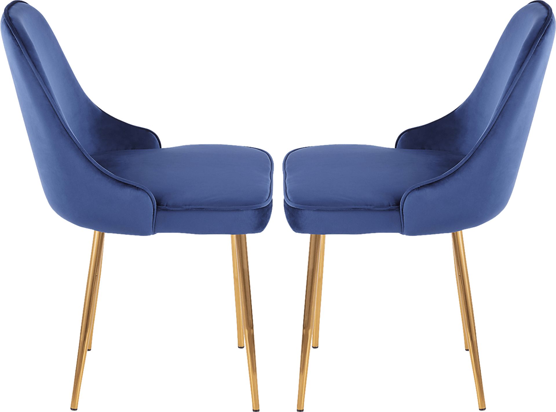 Clovis Blue Dining Chair, Set of 2 - Image 4