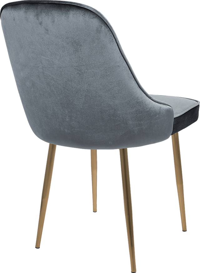 Clovis Blue Dining Chair, Set of 2 - Thumbnail - Image 2
