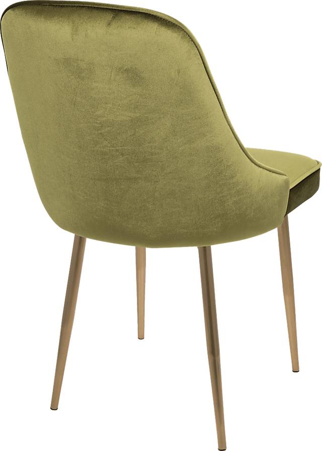 Clovis Green Dining Chair, Set of 2 - Thumbnail - Image 2