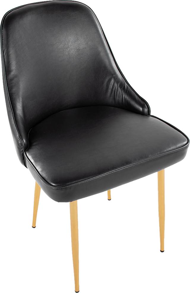 Clovis I Black Dining Chair, Set of 2 - Thumbnail - Image 5