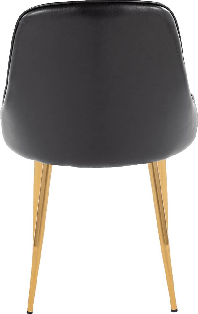 Clovis I Black Dining Chair, Set of 2 - Thumbnail - Image 6