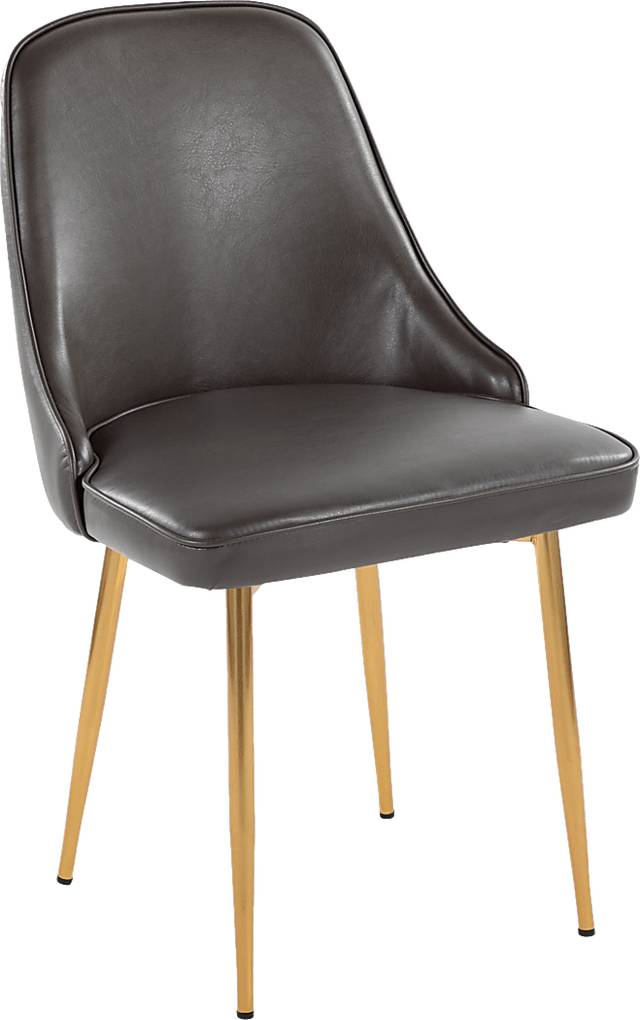 Clovis I Gray Dining Chair, Set of 2 - Thumbnail - Image 2