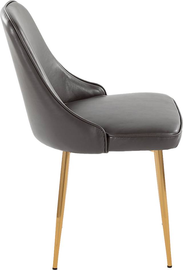 Clovis I Gray Dining Chair, Set of 2 - Thumbnail - Image 3