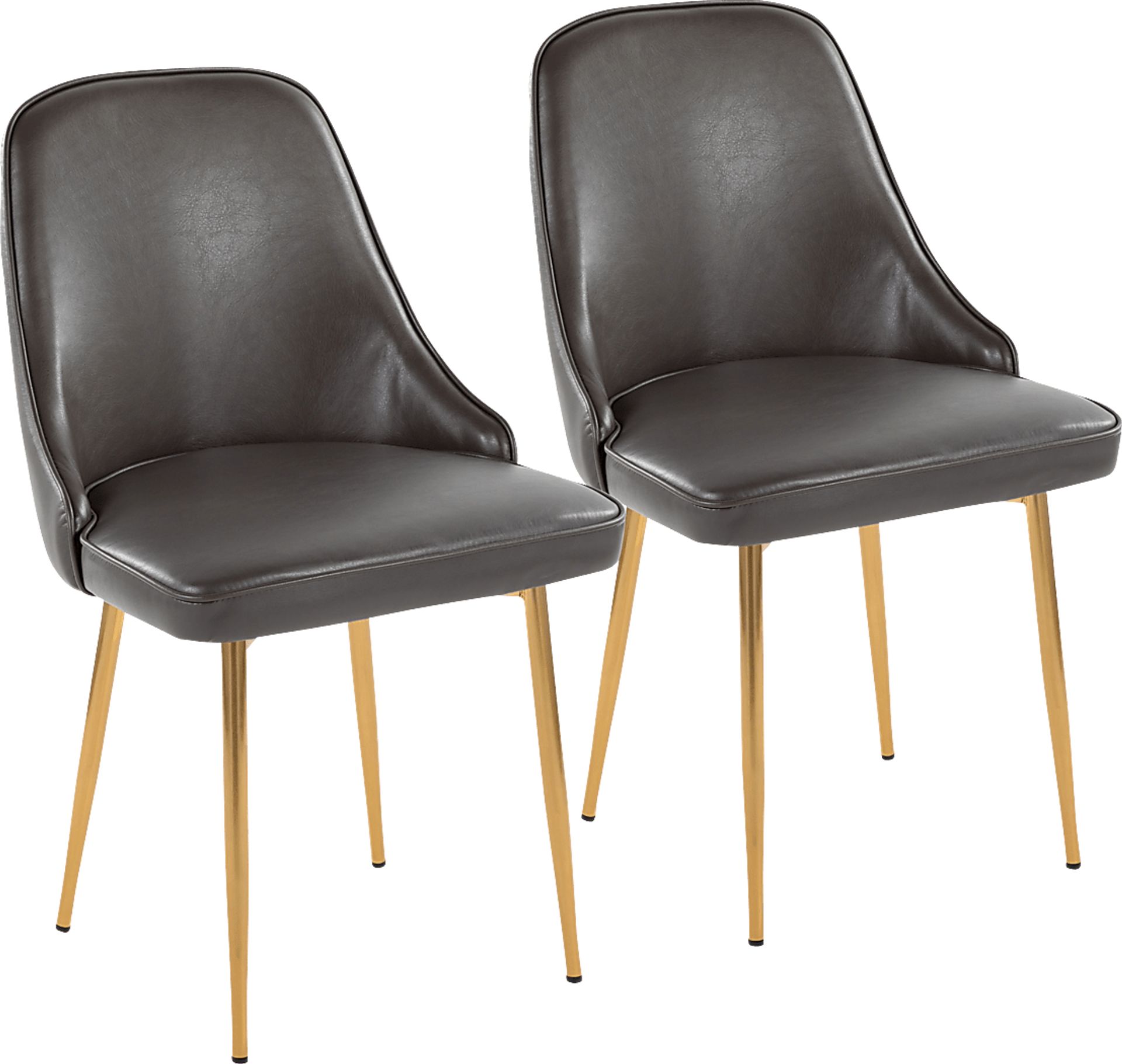 Clovis I Gray Dining Chair, Set of 2 - Image 1