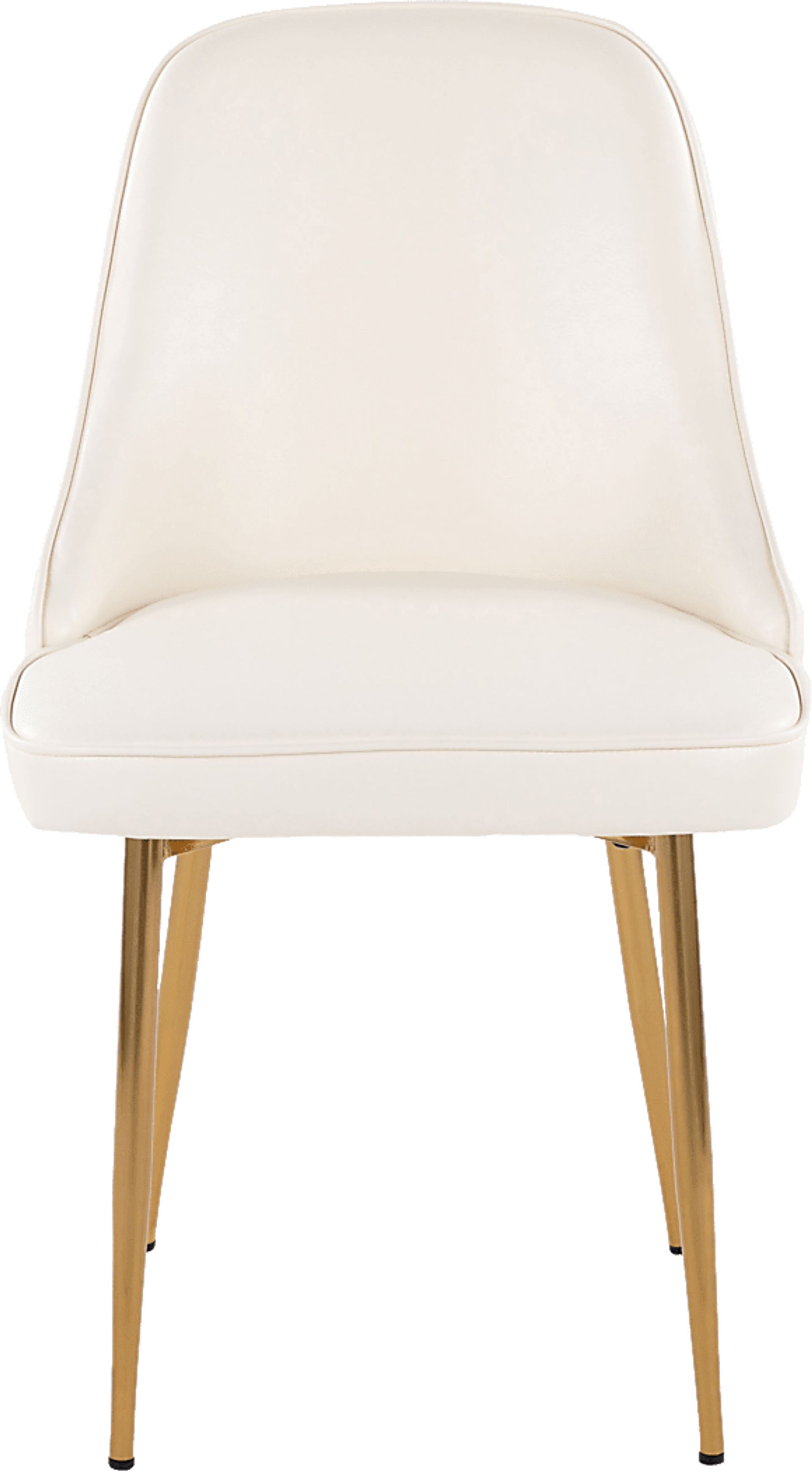Clovis I White Dining Chair, Set of 2 - Image 5
