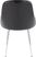Clovis II Black Dining Chair, Set of 2