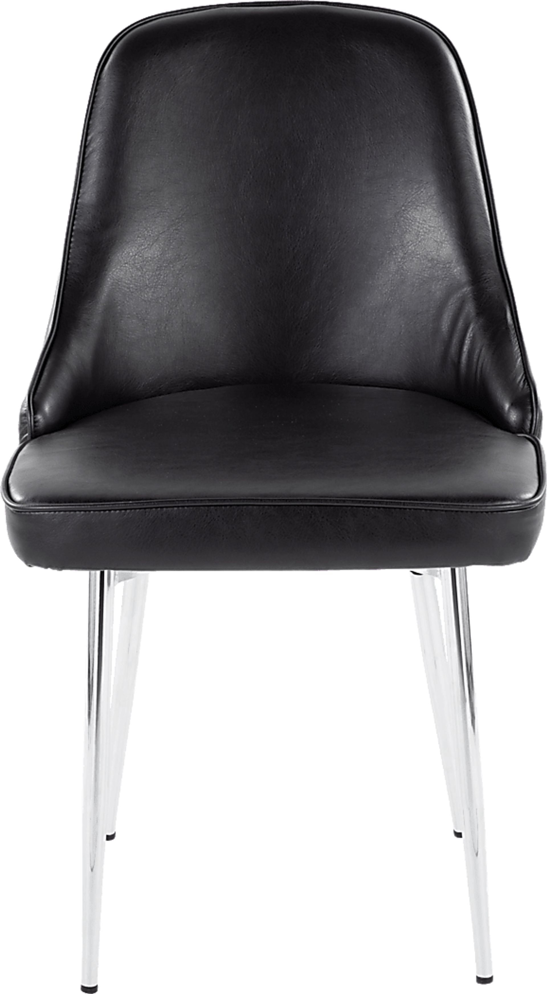 Clovis II Black Dining Chair, Set of 2 - Image 5
