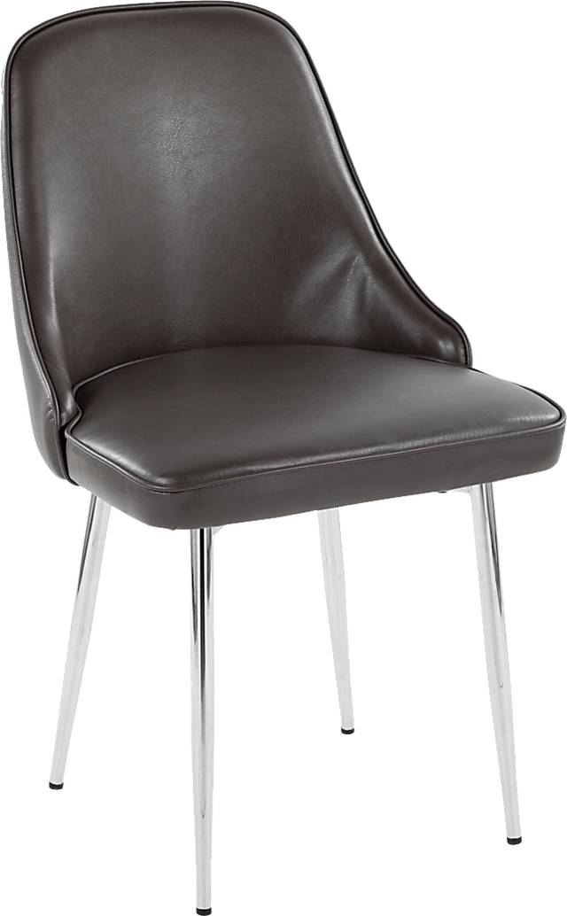 Clovis II Gray Dining Chair, Set of 2 - Thumbnail - Image 2
