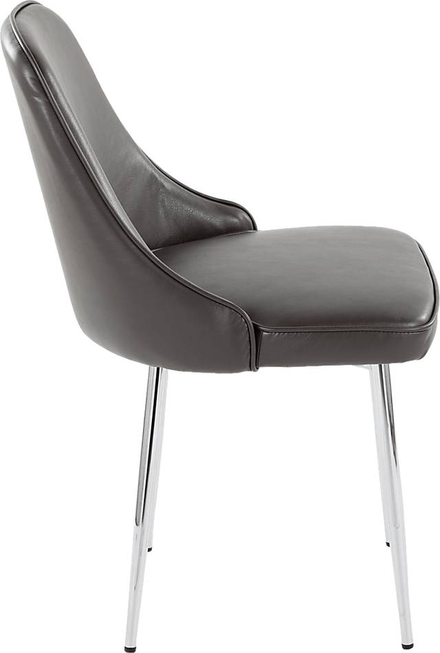 Clovis II Gray Dining Chair, Set of 2 - Thumbnail - Image 3