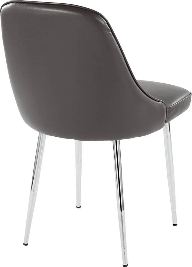 Clovis II Gray Dining Chair, Set of 2 - Thumbnail - Image 5
