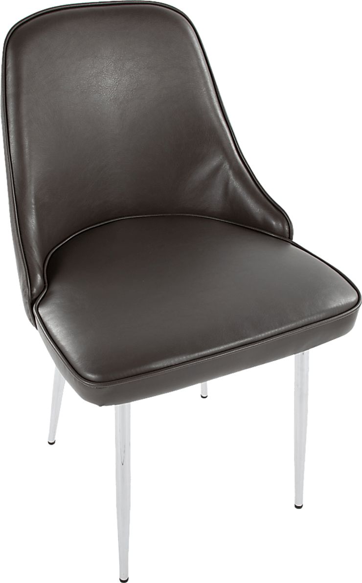 Clovis II Gray Dining Chair, Set of 2