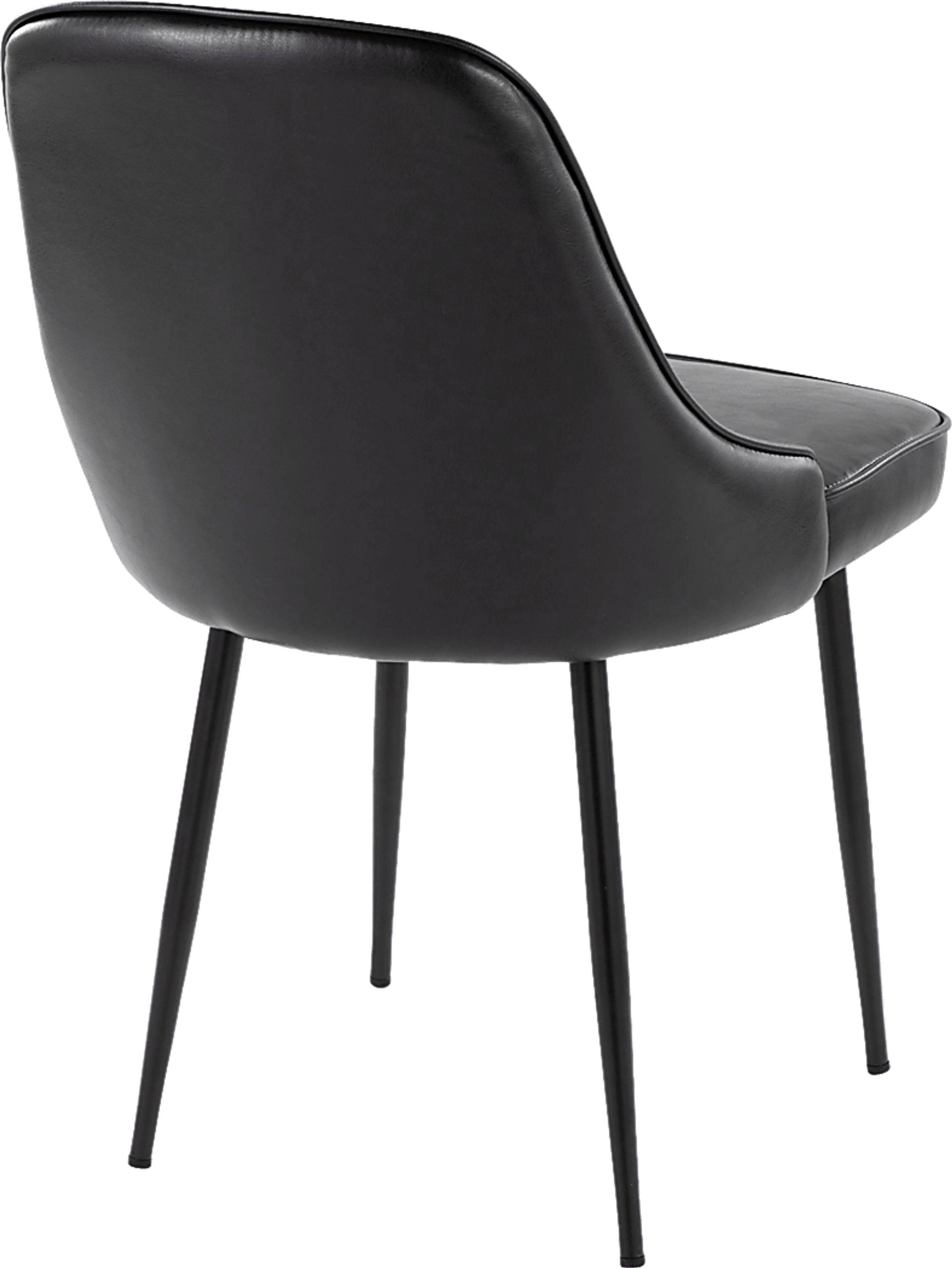 Clovis IV Black Dining Chair, Set of 2 - Image 6