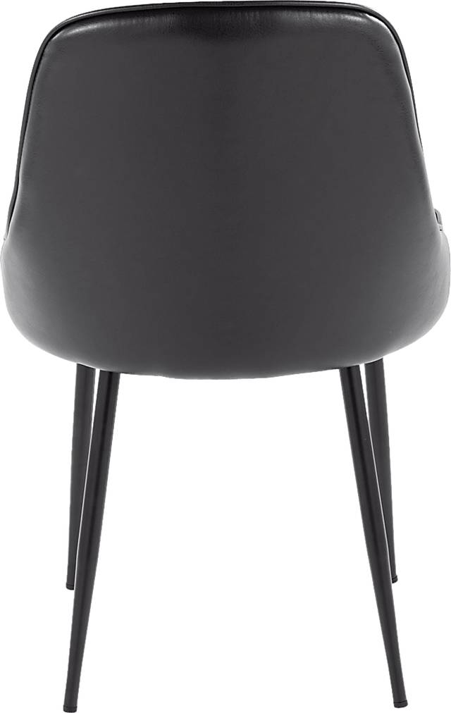 Clovis IV Black Dining Chair, Set of 2 - Thumbnail - Image 7