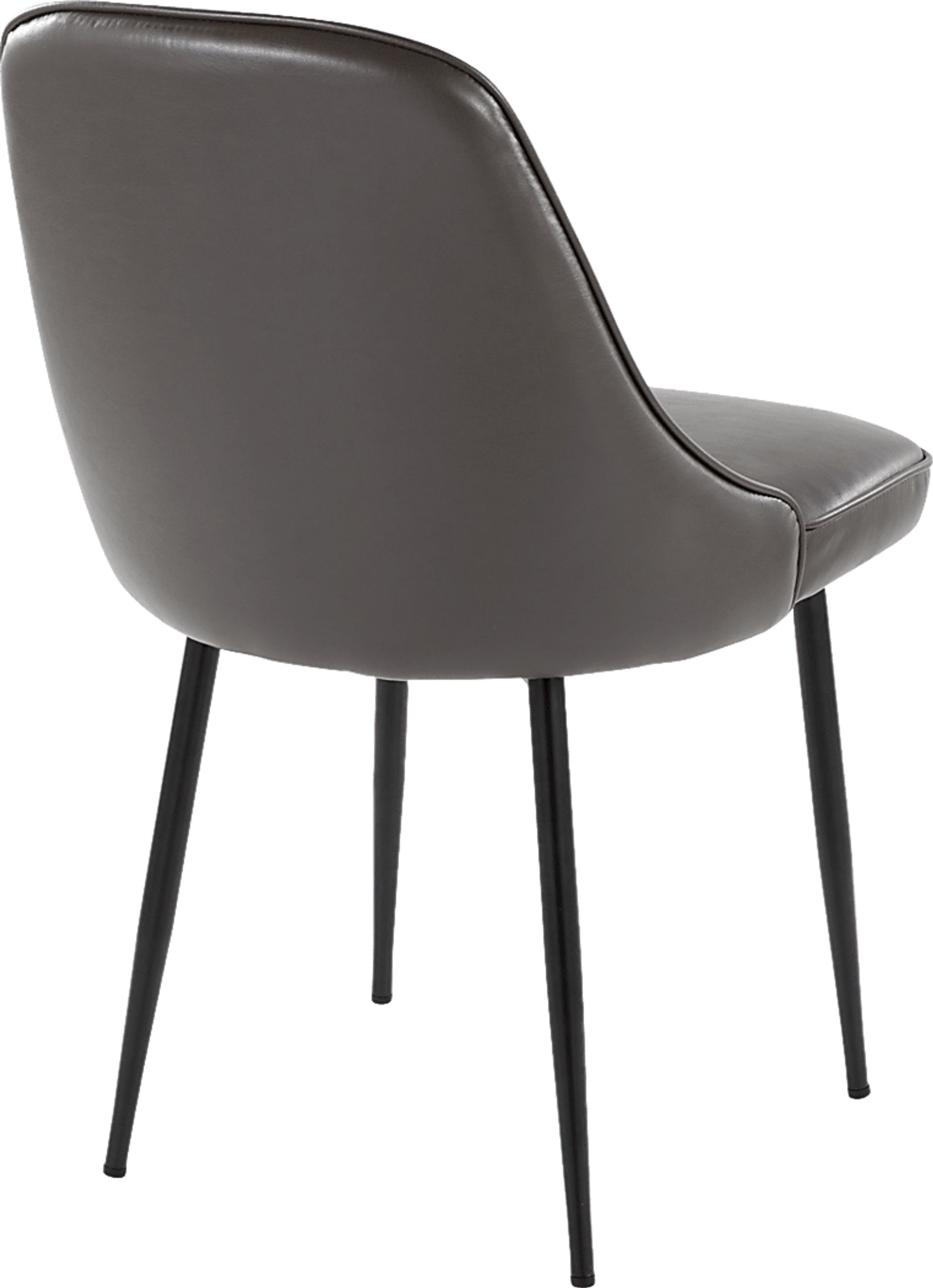 Clovis IV Gray Dining Chair, Set of 2 - Image 3