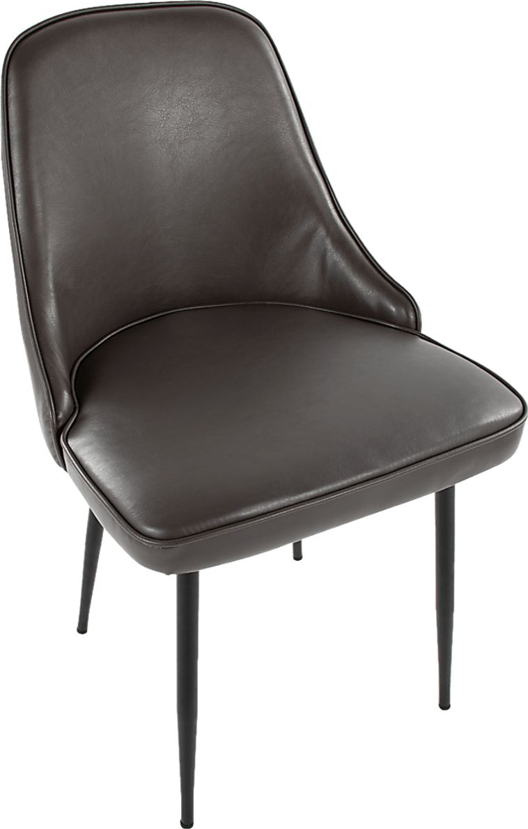 Clovis IV Gray Dining Chair, Set of 2