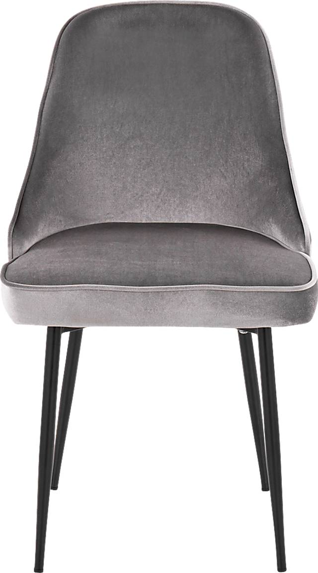 Clovis Silver Dining Chair, Set of 2 - Thumbnail - Image 3