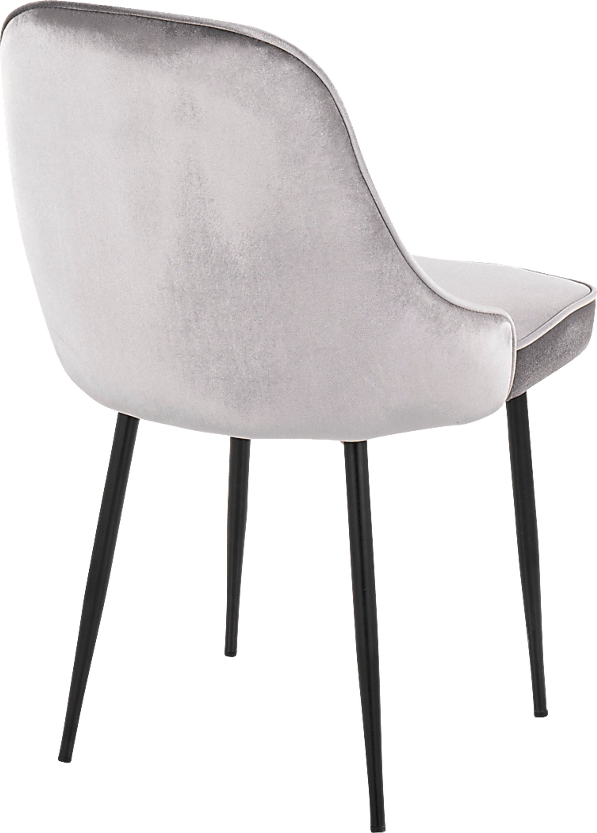 Clovis Silver Dining Chair, Set of 2 - Image 4