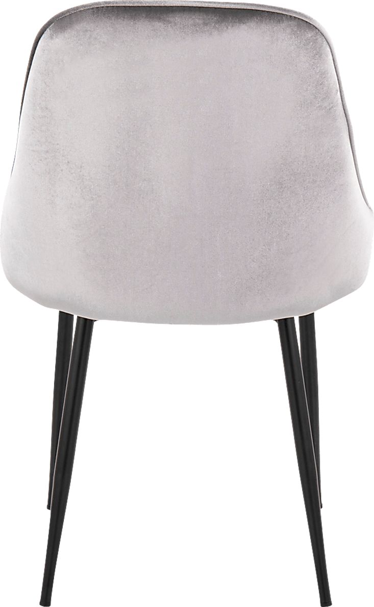 Clovis Silver Dining Chair, Set of 2