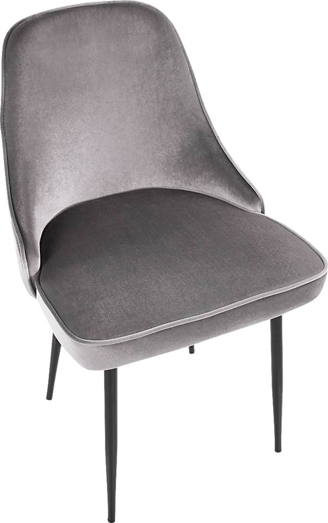 Clovis Silver Dining Chair, Set of 2 - Thumbnail - Image 6