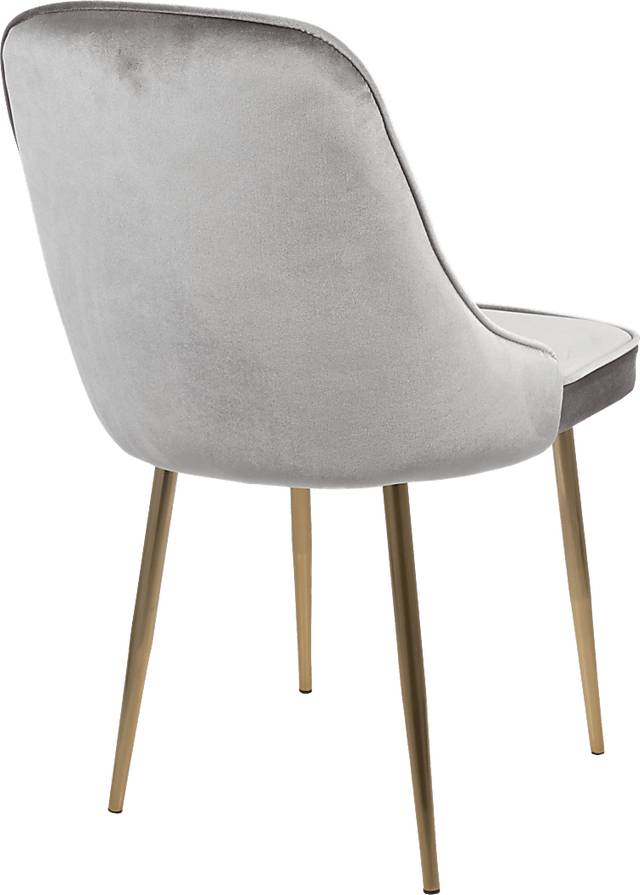 Clovis Silver Dining Chair, Set of 2 - Thumbnail - Image 2