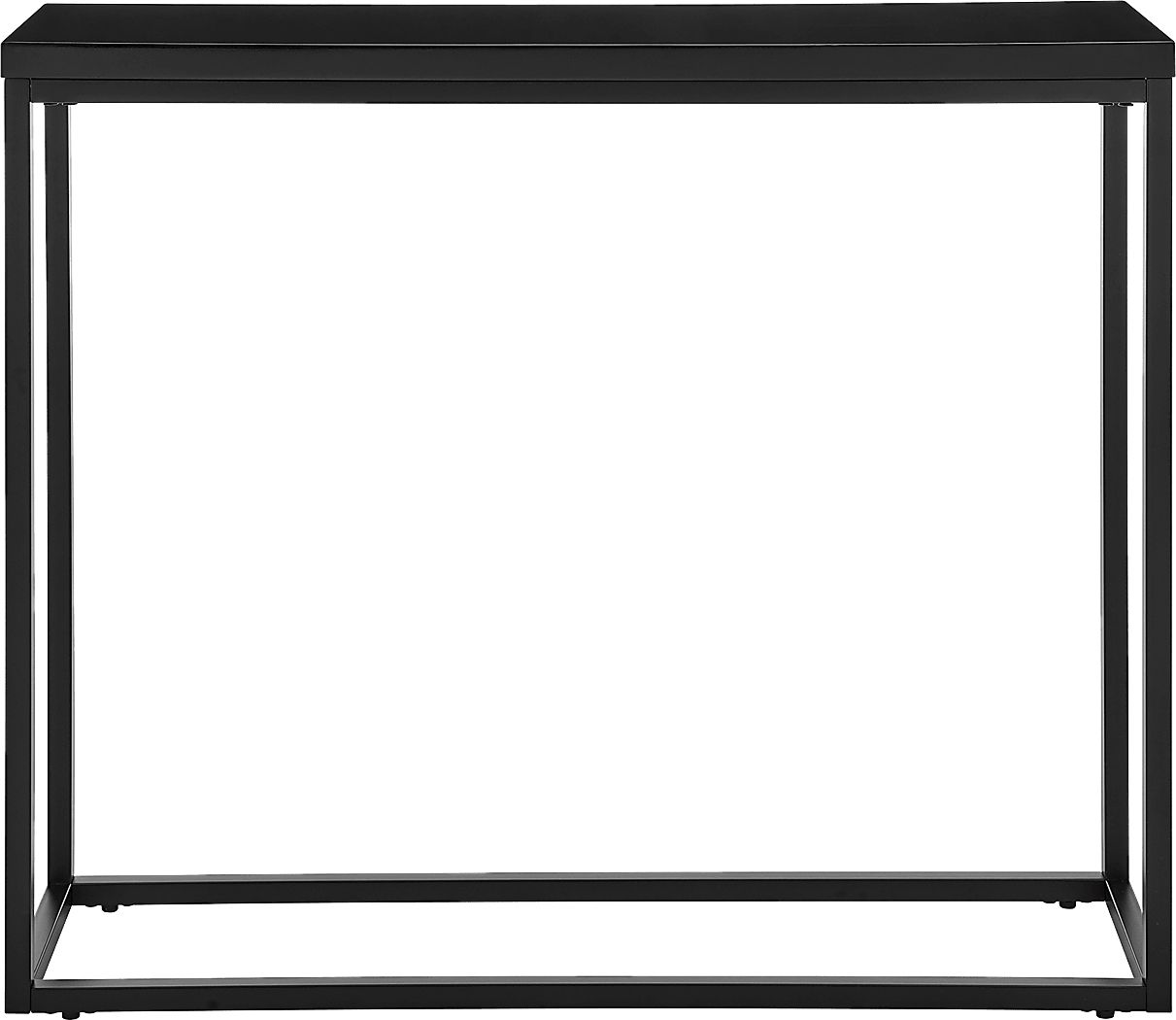 Clower Black Sofa Table