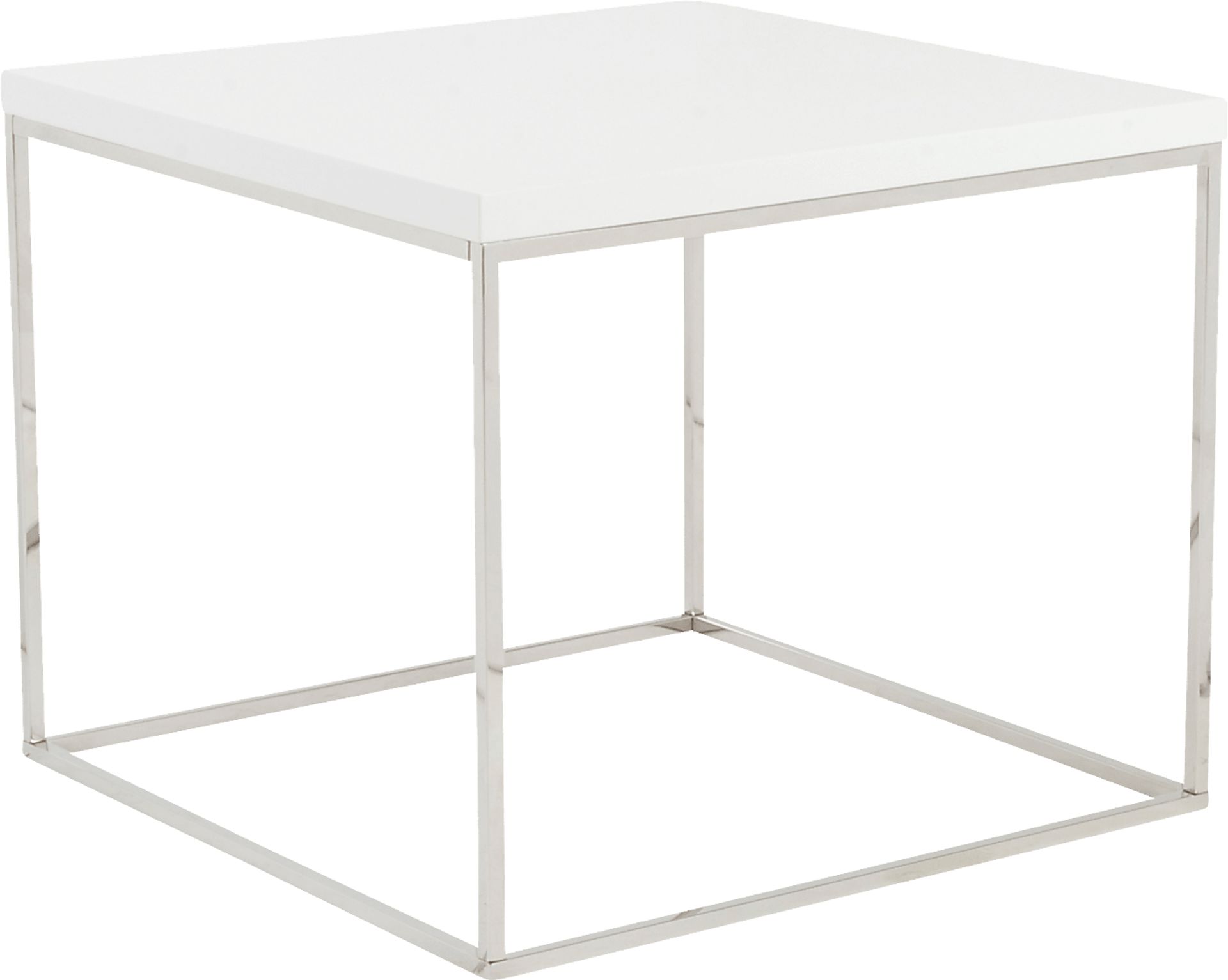 Clower White Side Table - Image 2
