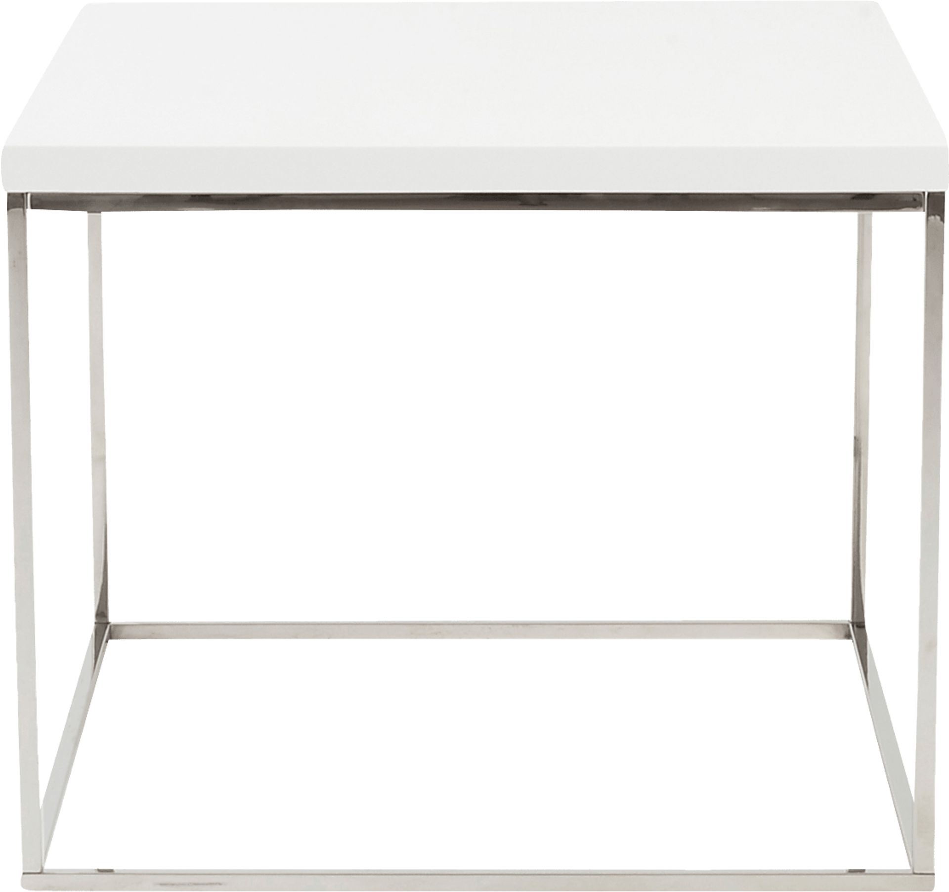 Clower White Side Table - Image 1