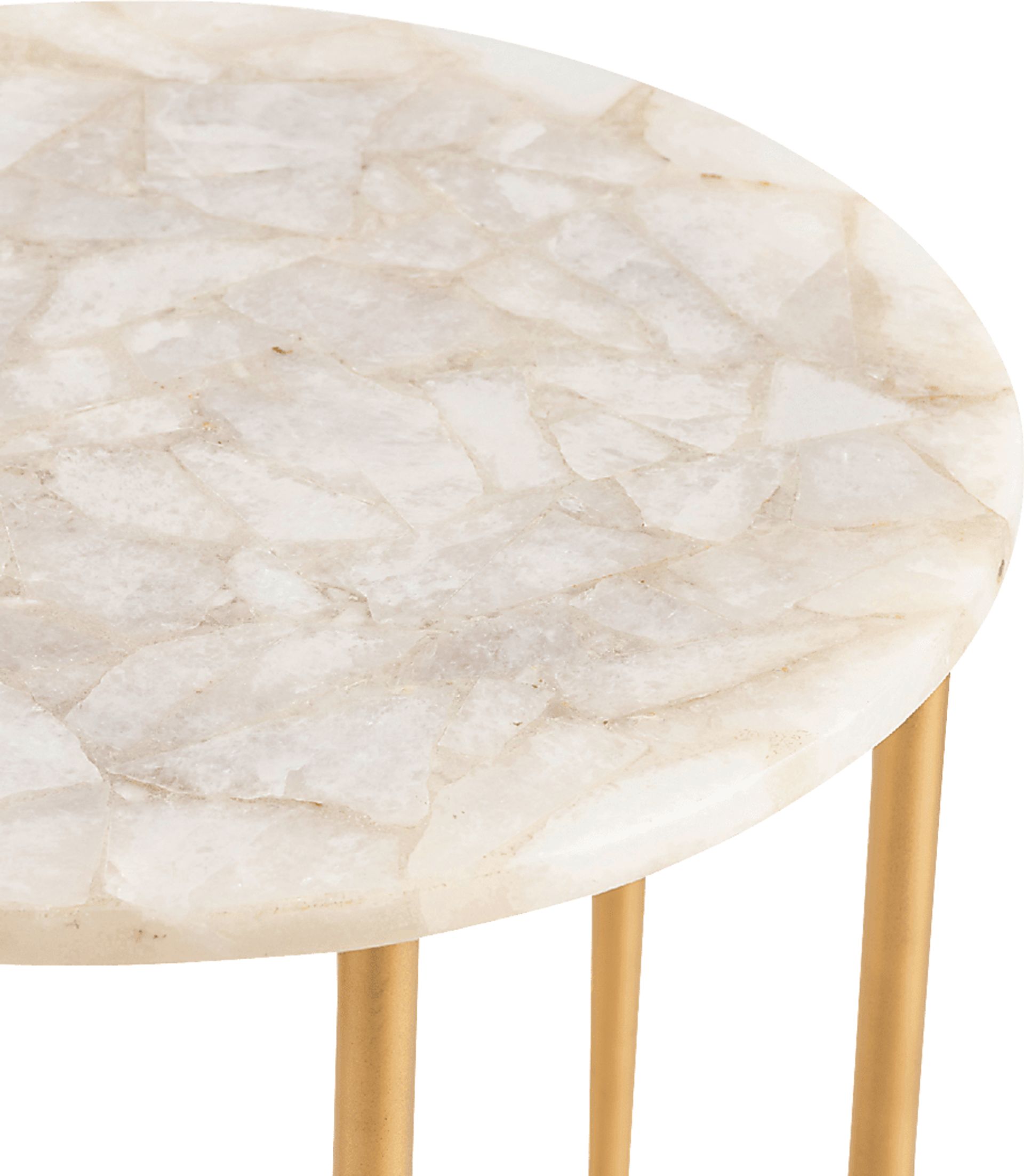 Cloyce White Accent Table - Image 2