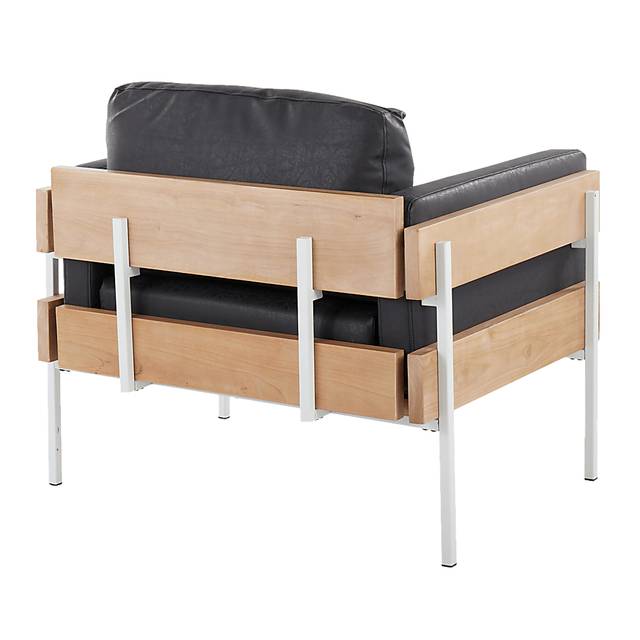 Clyburn Black Accent Chair - Thumbnail - Image 3